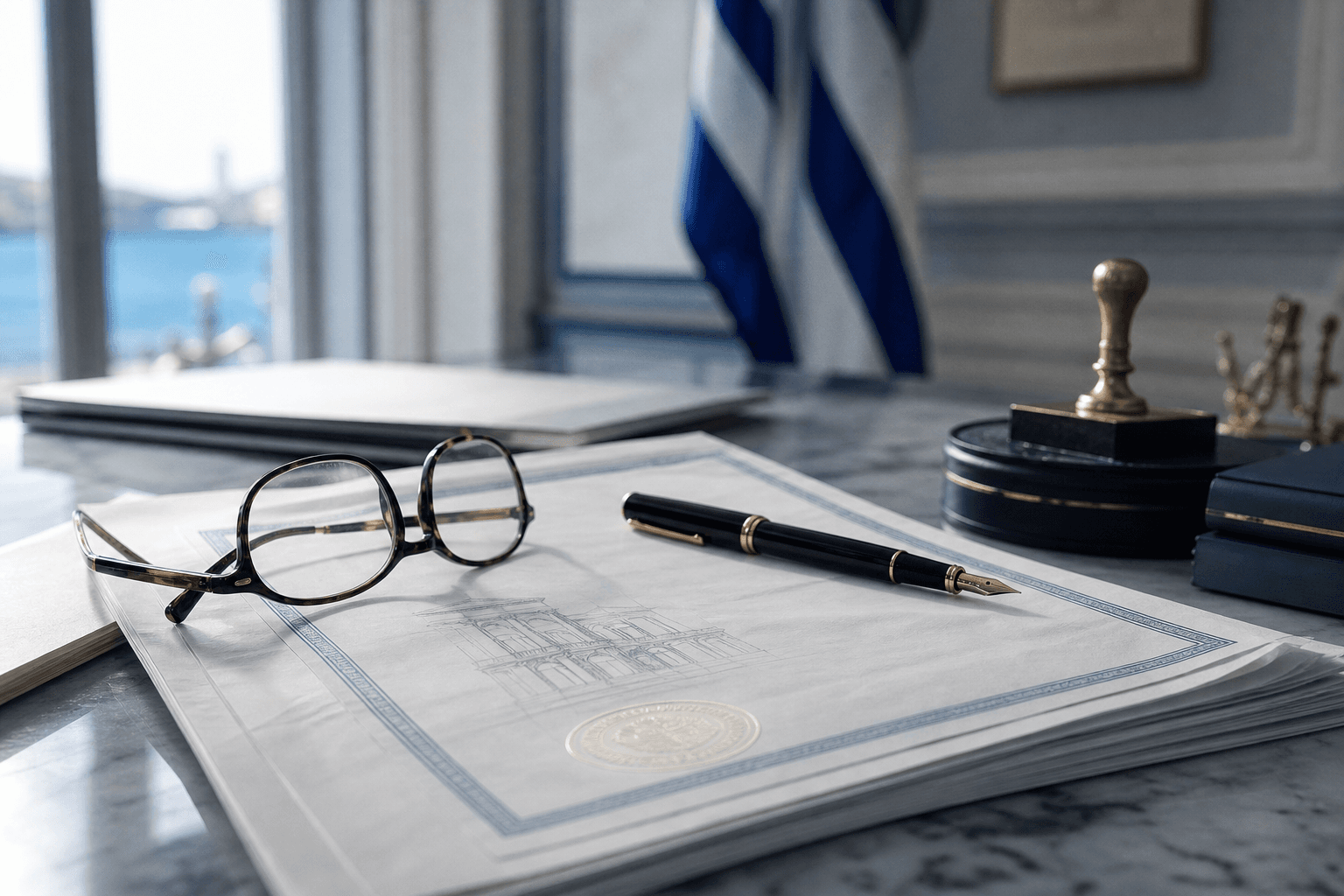 Reading a Greek title deed
